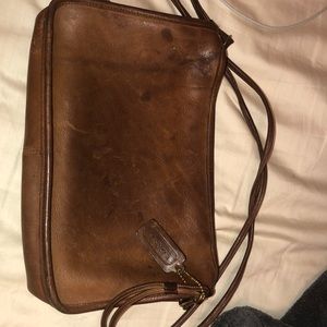 Vintage Coach cross body bag
